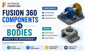 Fusion 360 Components vs Bodies: What's the Difference?
